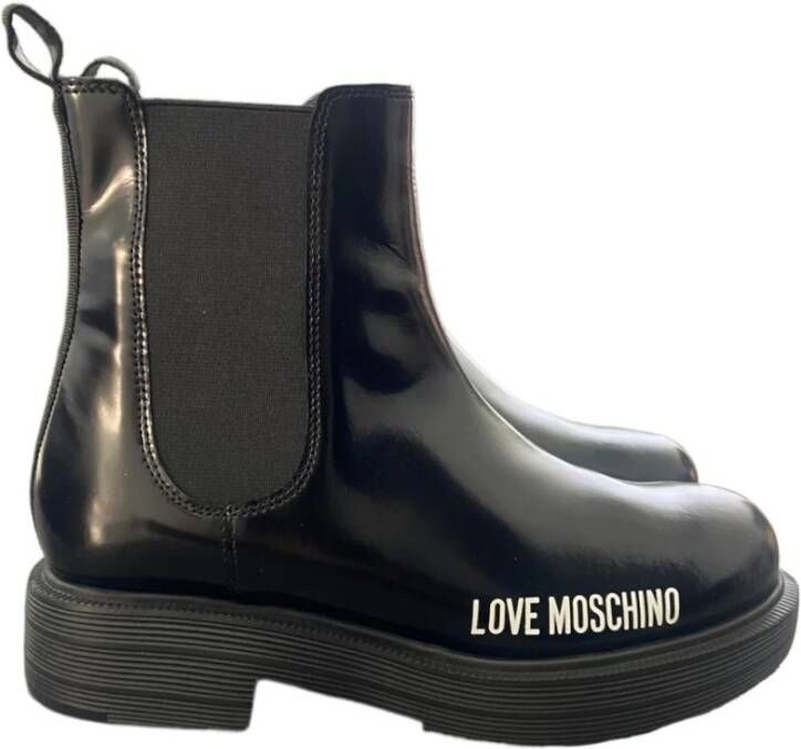 Love Moschino Chelsean Laarzen Black Dames