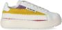 Love Moschino Multicolor Gehaakte Sneakers White Dames - Thumbnail 2