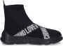 Love Moschino Sneakers Herfst Winter Collectie Zwart - Thumbnail 2