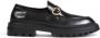Love Moschino Zwarte Plain Moccasins met Rubberen Zool Black Dames - Thumbnail 2