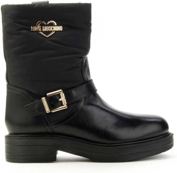 Love Moschino Enkellaarzen Zwart Dames