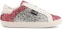 Love Moschino Glitter Platform Sneakers Lente Zomer Collectie Blue Dames - Thumbnail 2