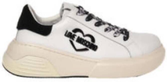 Love Moschino Heart Logo Glitter Sneakers