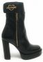 Love Moschino Laarzen met logoplakkaat Zwart - Thumbnail 1