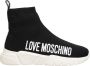 Love Moschino High-top sneakers Black Dames - Thumbnail 1