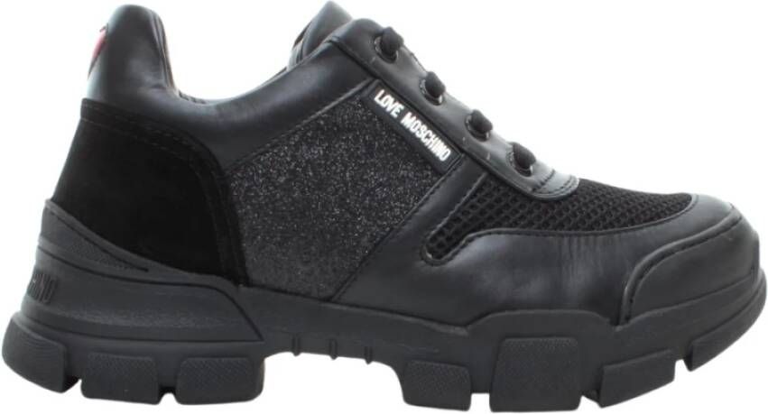 Love Moschino Hoogwaardige sneakers Zwart Dames