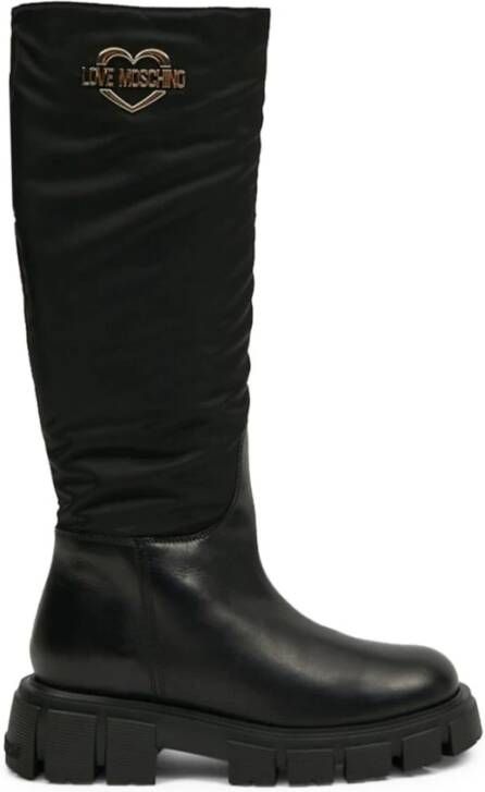Love Moschino Hoge laarzen voor dames Stijl Ja26125G0Fia9 Zwart Dames - Foto 3
