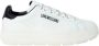 Love Moschino Witte Leren Sneakers met Plateau en Brand Logo White Dames - Thumbnail 1