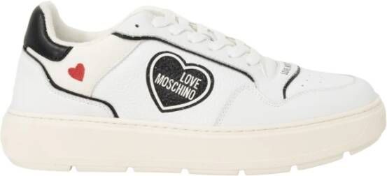 Love Moschino Lente Zomer Dames Sneakers White Dames