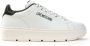 Love Moschino Witte Leren Sneakers met Plateau en Brand Logo White Dames - Thumbnail 3