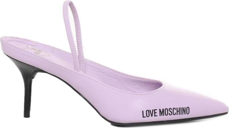 Love Moschino Lila Hakmuiltjes Paars Dames