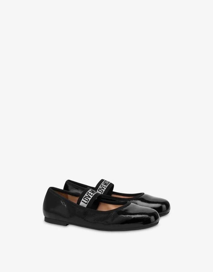 Love Moschino Ballerina's van lakleer - Foto 2