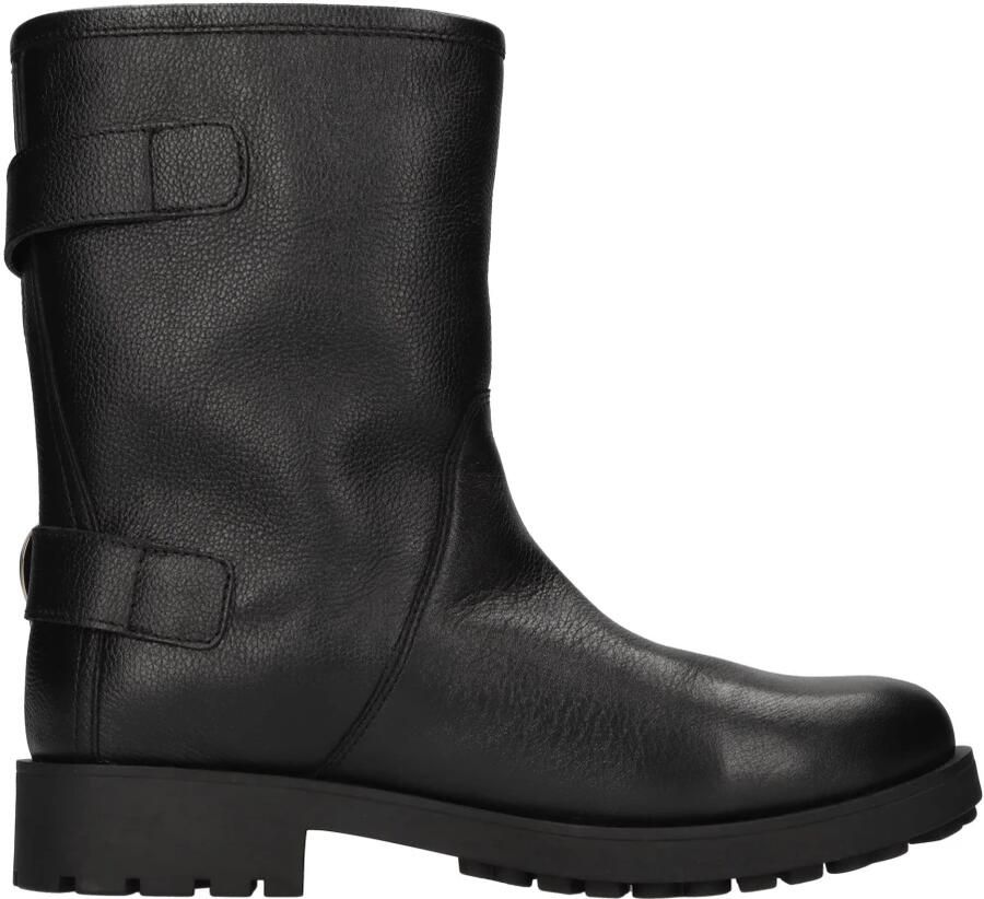 Love Moschino Daily Biker leren bikerboots zwart - Foto 2