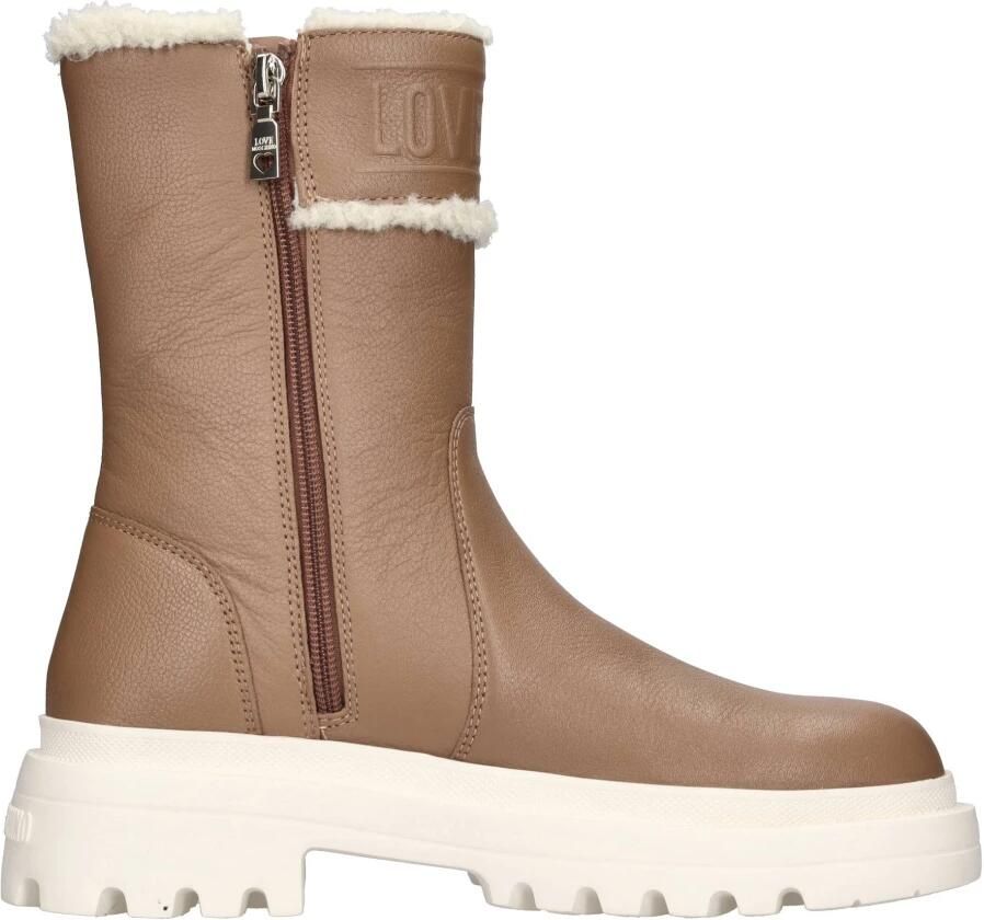 Love Moschino Bruine laarzen