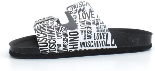 Love Moschino Sandalen met logoprint Wit - Foto 2