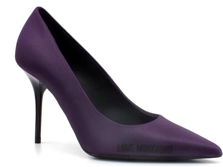Love Moschino Paarse hoge hakken feestschoenen Purple Dames