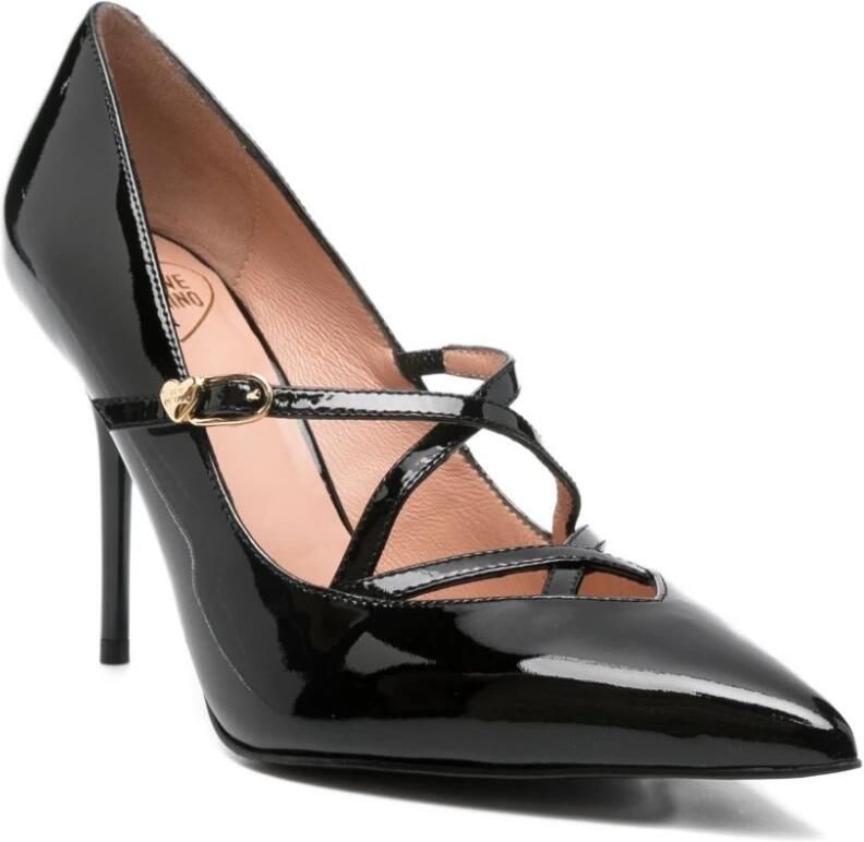 Love Moschino Elegante Nero Pumps voor Vrouwen