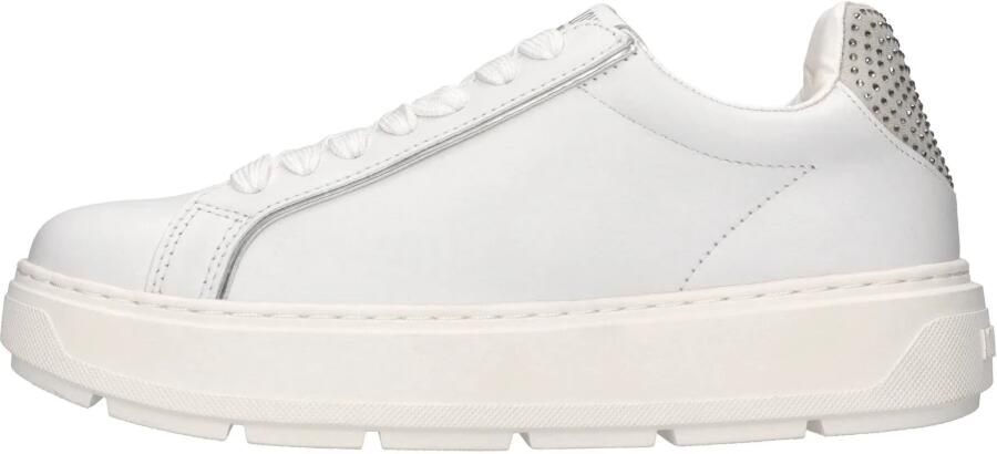 Moschino Witte Sneakers voor Vrouwen White Dames