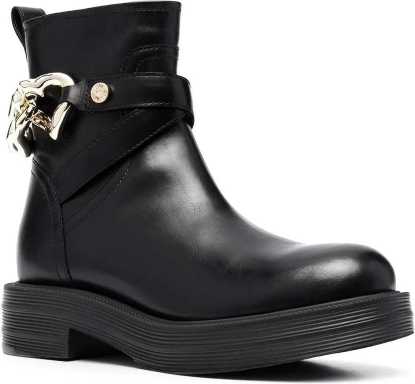 Love Moschino Moderne Zwarte City Laarzen Black Dames