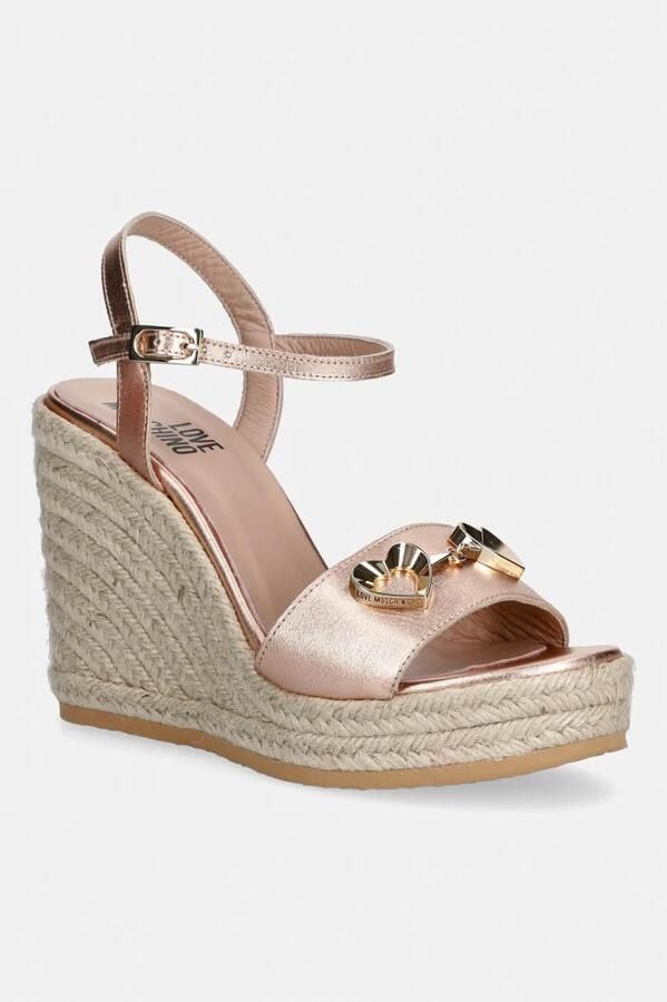 Love Moschino Espadrilles met sleehak - Foto 2