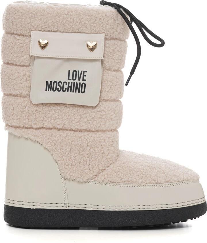 Love Moschino Gewatteerde Zachte Stoffen Snowboots