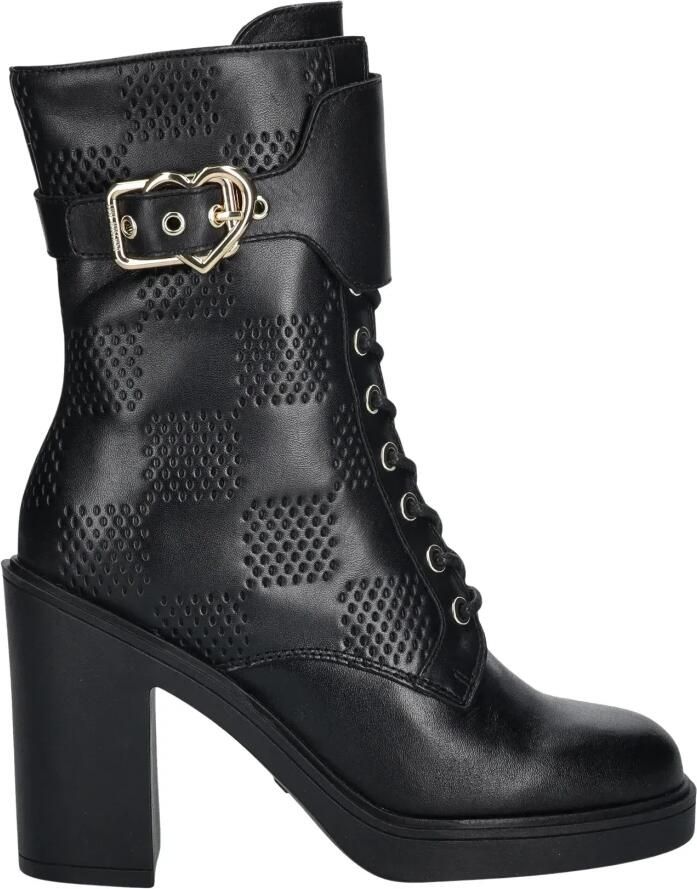 Love Moschino Heart-buckle Heeled Laarzen