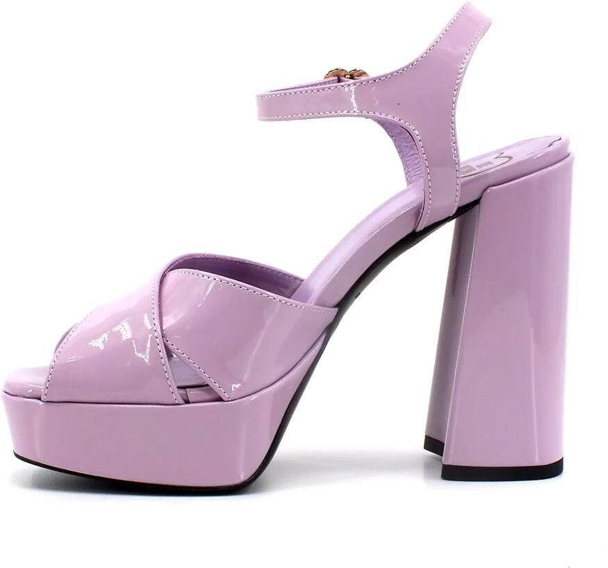 Love Moschino Sandalen met hoge hakken Paars Dames