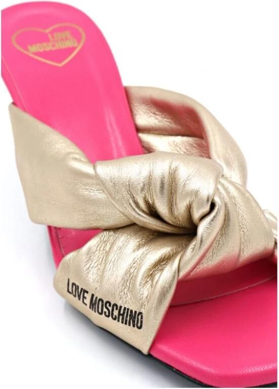 Love Moschino JA28365GOIIF0900 Heeled Mule - Foto 2