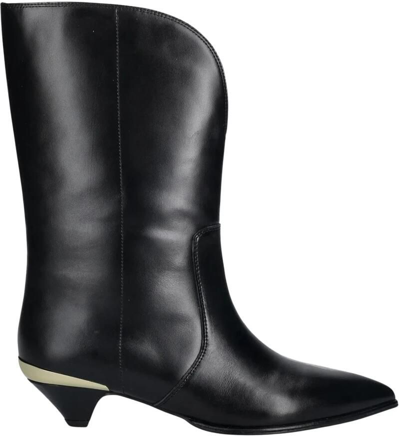 Love Moschino Kuitlederen Laarzen met Puntige Neus