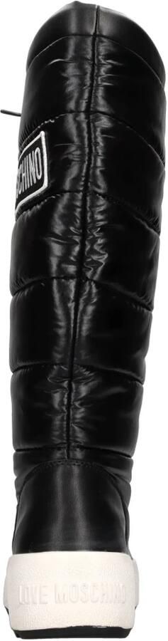 Love Moschino Technische Stof en Leren Laarzen