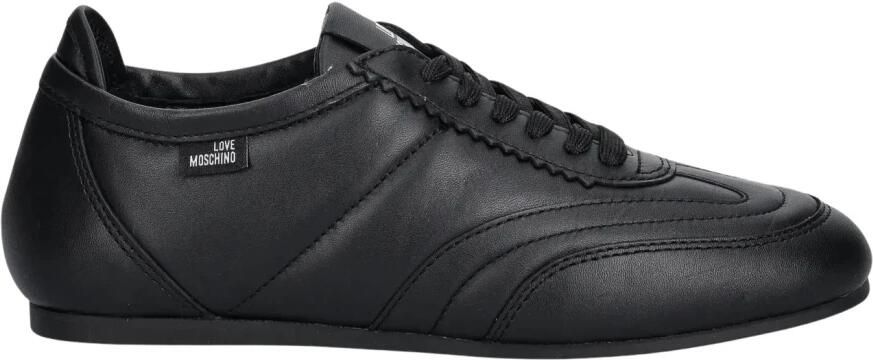 Love Moschino Lace and Logo Detail Sneakers