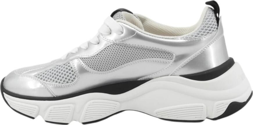 Love Moschino Laminaten en Mesh Sneakers