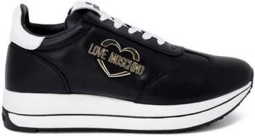 Love Moschino Leather Low Top Sneakers