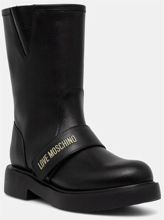 Love Moschino Leren enkellaarzen - Foto 2