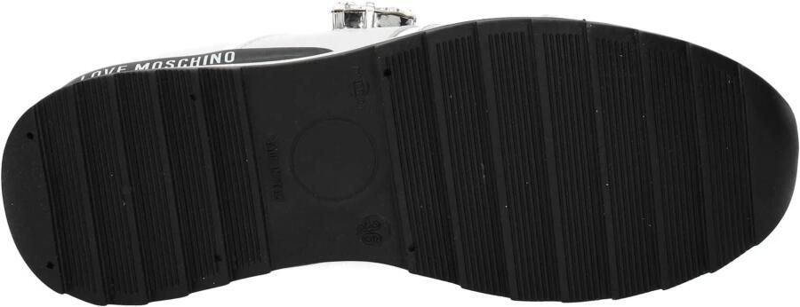 Love Moschino Leather Low Top Sneakers - Foto 2