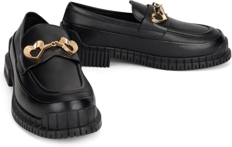 Love Moschino Leren Loafers - Foto 3