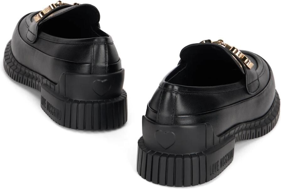 Love Moschino Leren Loafers - Foto 2