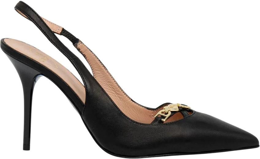 Love Moschino Leren slingback pumps