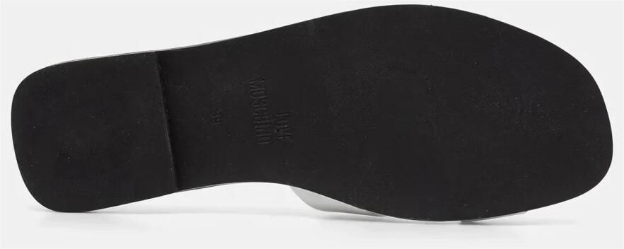 Love Moschino Leren Slippers - Foto 5