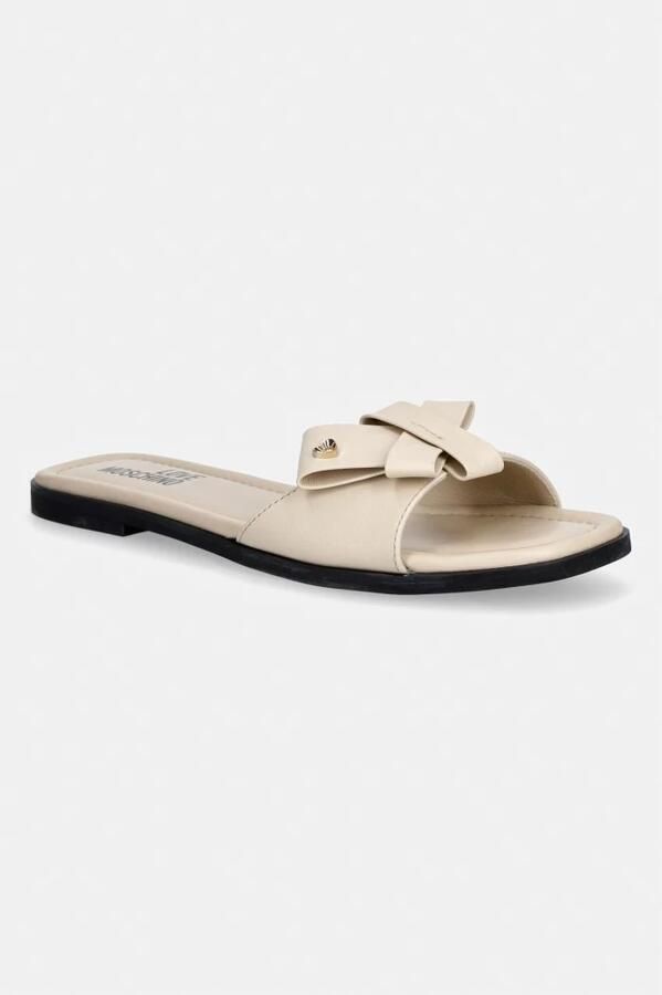 Love Moschino Leren Slippers - Foto 2