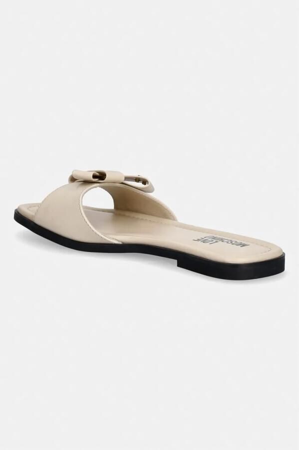 Love Moschino Leren Slippers - Foto 3