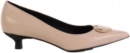 Love Moschino Metallic Logo Pumps