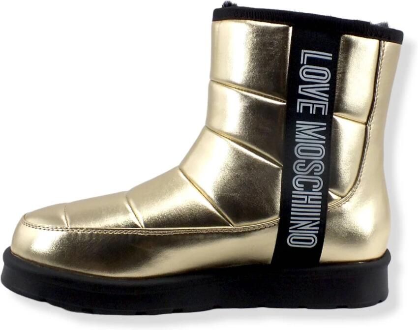 Love Moschino Ja24103 Enkelboots Enkellaarsjes Dames Goud - Foto 5