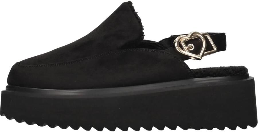 Love Moschino Mules van imitatie suède