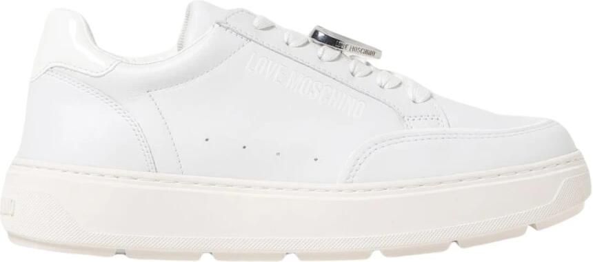 Love Moschino Platform Leren Sneakers