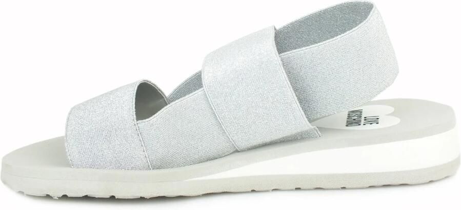 Love Moschino Sandalen Vrouw JA16293G07JT silver white