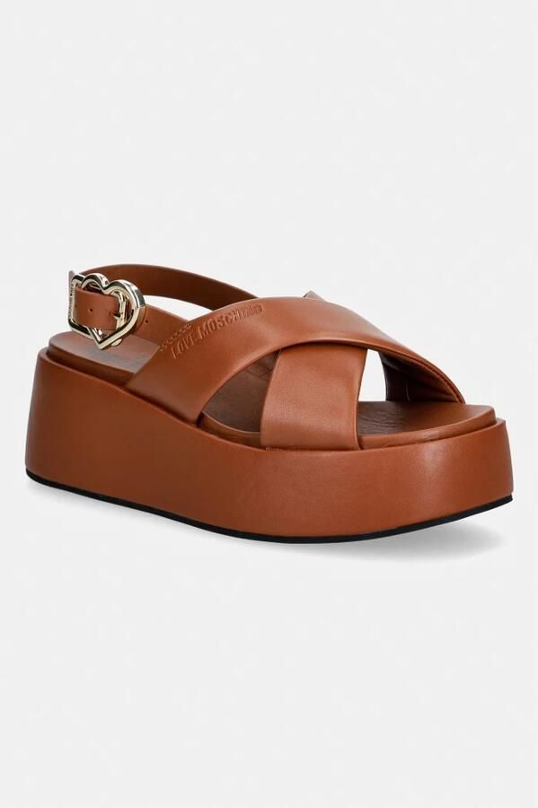 Love Moschino Platte Sandalen - Foto 2
