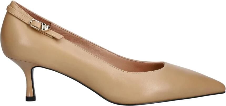 Love Moschino Pumps met puntige neus van leer