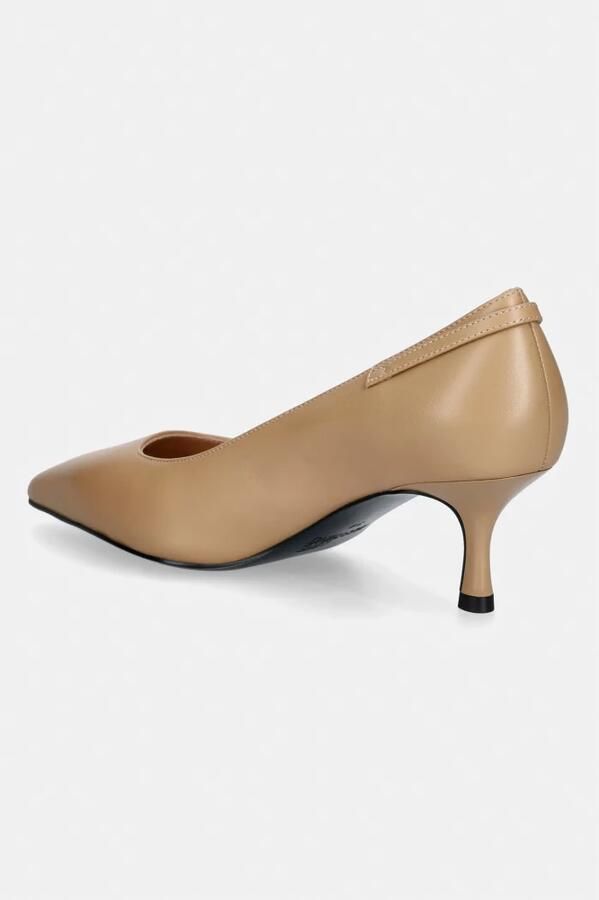 Love Moschino Pumps met puntige neus van leer - Foto 3