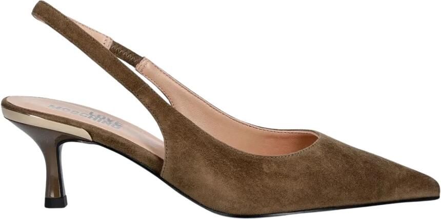 Love Moschino Pumps met puntige neus van suède